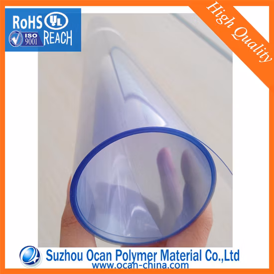 Film PVC rigide transparent de 0,25 mm pour emballage de pilules pharmaceutiques