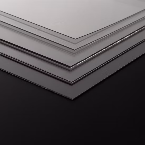 Feuille transparente en plastique rigide APET/Pet/PETG de 0,5 mm pour boîte pliante